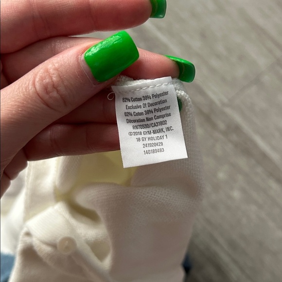 Gymboree blue and White Bear One Piece - Picture 5 of 6